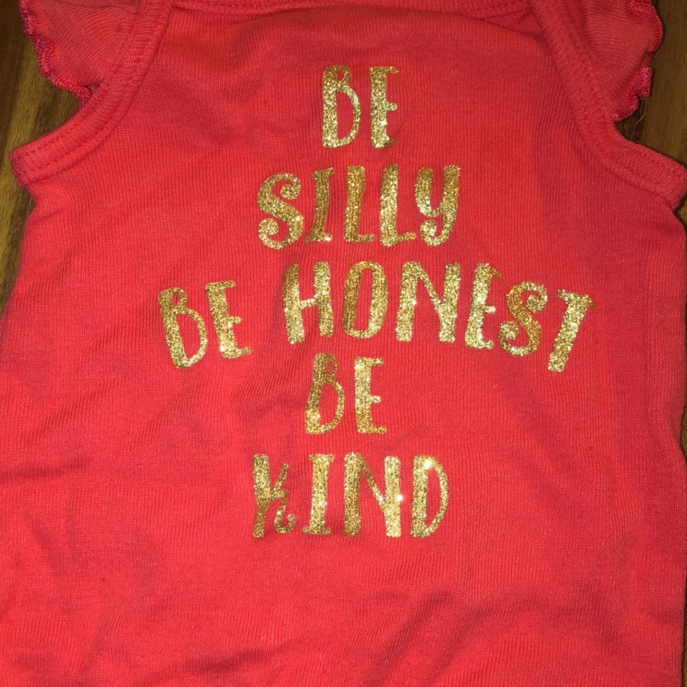 Be Silly Be Honest Be Kind tank top onesie - Picture 2 of 4